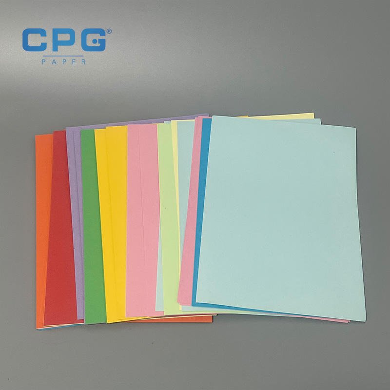 Bulk OEM Custom 160gsm A4 Size Color Cardstock Double-Sided DIY Handcraft Scrapbooking Material Artistic Craft Paper