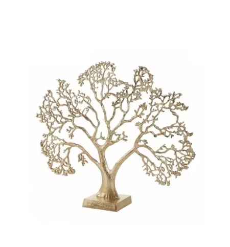 Trendy Modern Metal Crafts Handmade Table Top Centerpiece Sculpture Perfectly Designed Tableware Sculptures Hot Selling