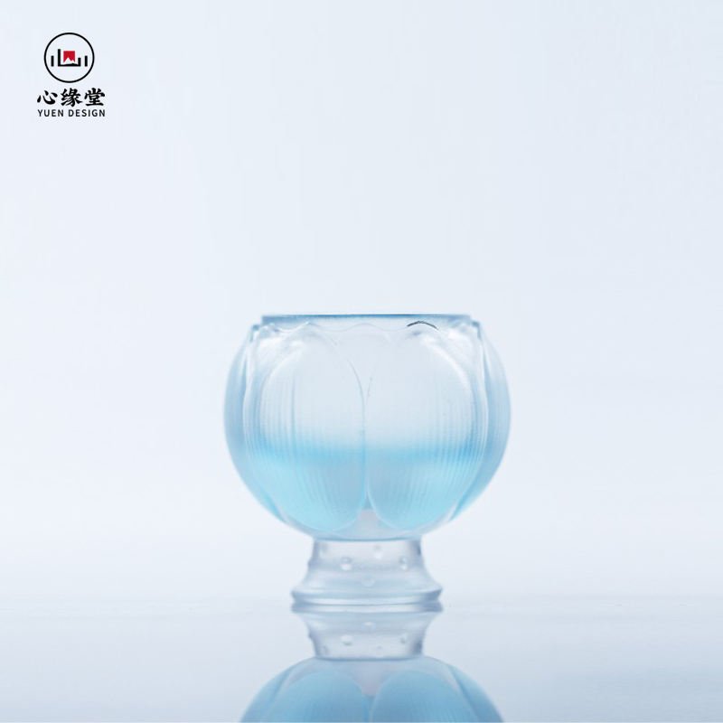 Hot Sale Luxury Handmade Crystal Glass Lotus Flower Theme Other Handicraft for Twelve FloraDeity July Lotus