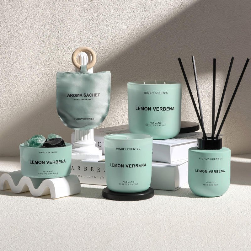 Best-Selling Home Decoration Natural Crystal Stone Essential Oil Diffuser Aromatherapy Gift Box Set Christmas Halloween