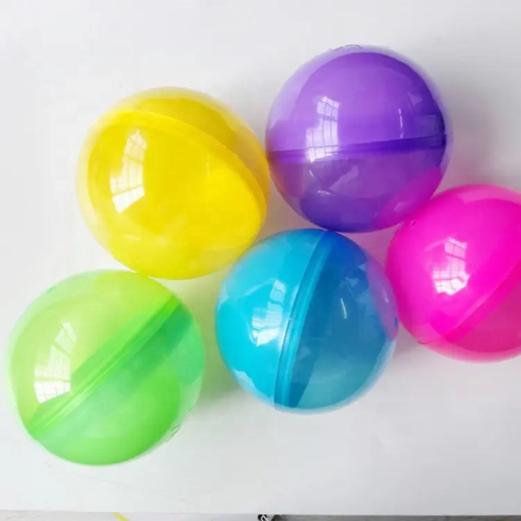 Factory Promotion Assorted Star-Shaped Plastic Vending Machine Toy for Kids 70mm Big Capsules Openable Wholesale