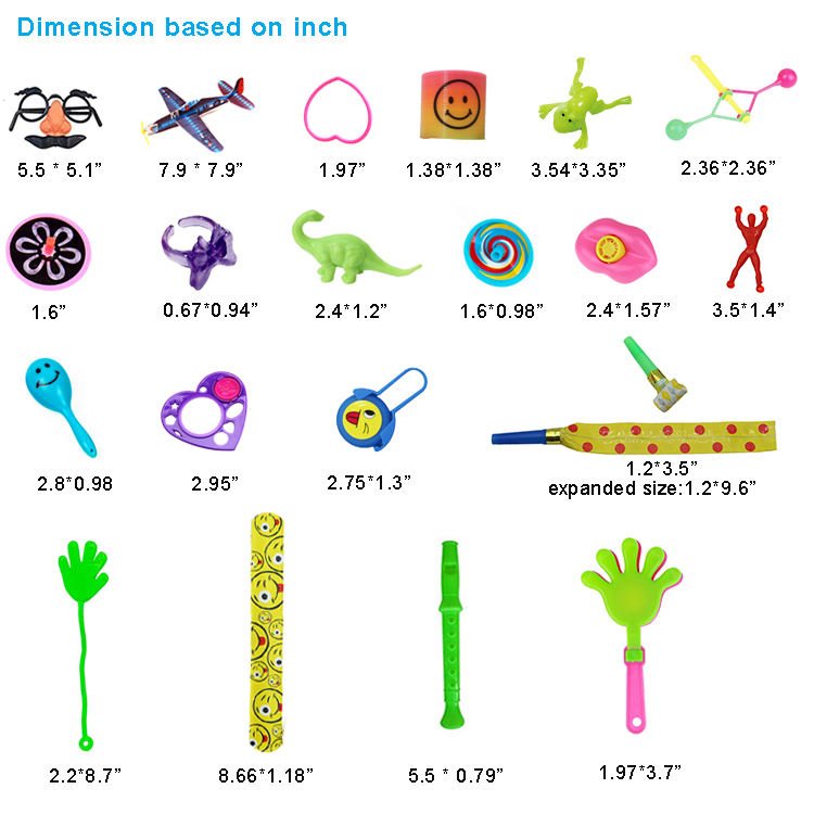 Hot Selling Plastic Certified Kids Birthday Party Supplies Carnival Prizes Pinata Filler Party Favors Toys Assortment