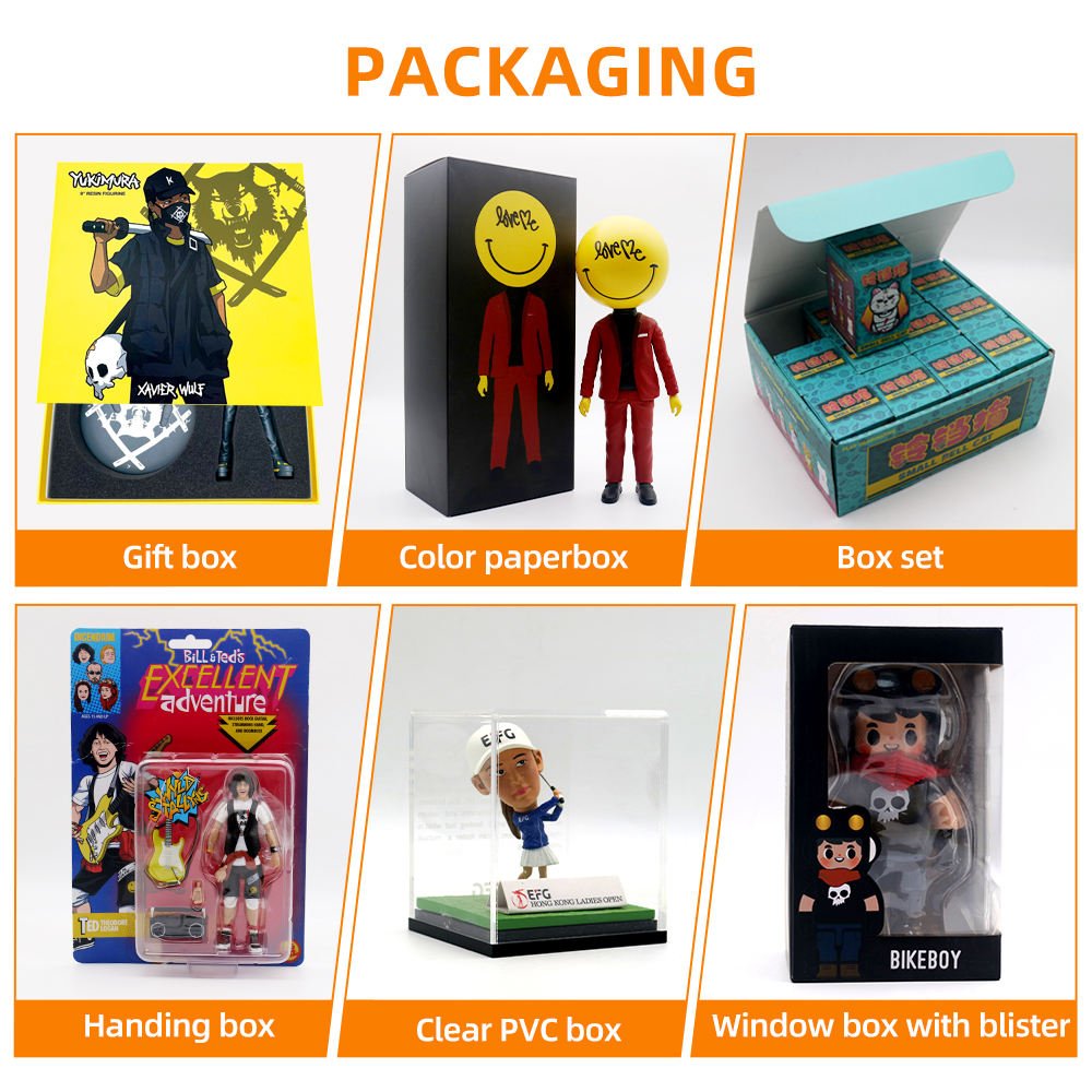 OEM Custom Figure Toys High Quality 1/6 Scale Custom Plastic Action Figure PVC Maker
