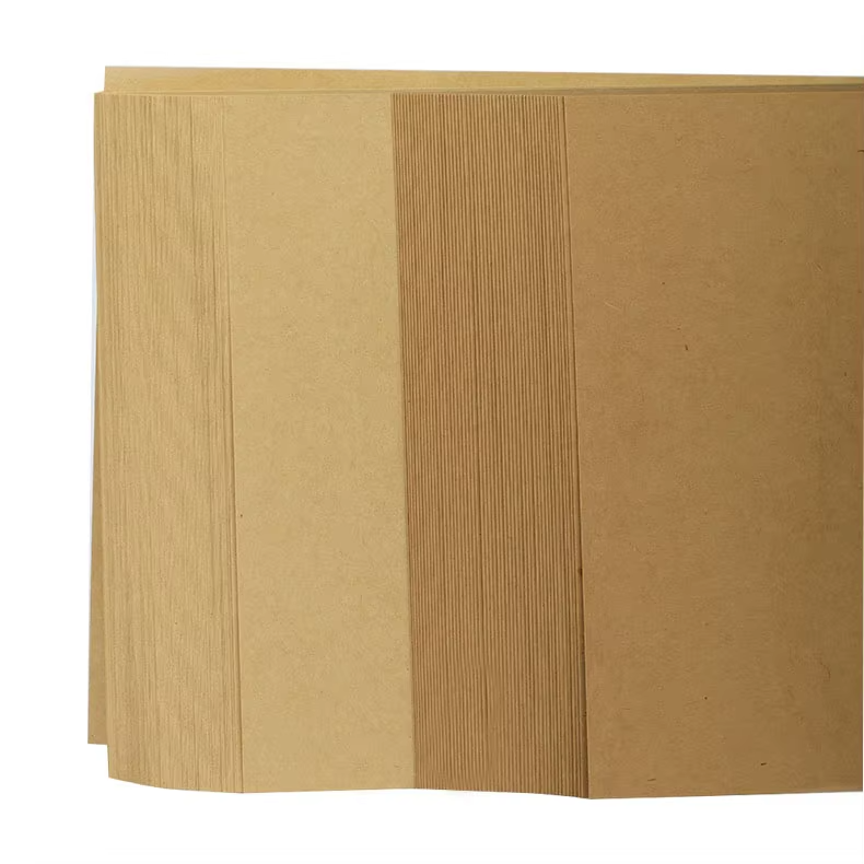Factory Wholesale 100% Pure Wood Pulp A4 Size Kraft Paper High Quality DIY Handmade Kraft Paper