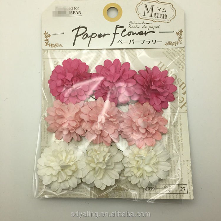 Wholesale DIY Scrapbook Crafts Making Paper Flower