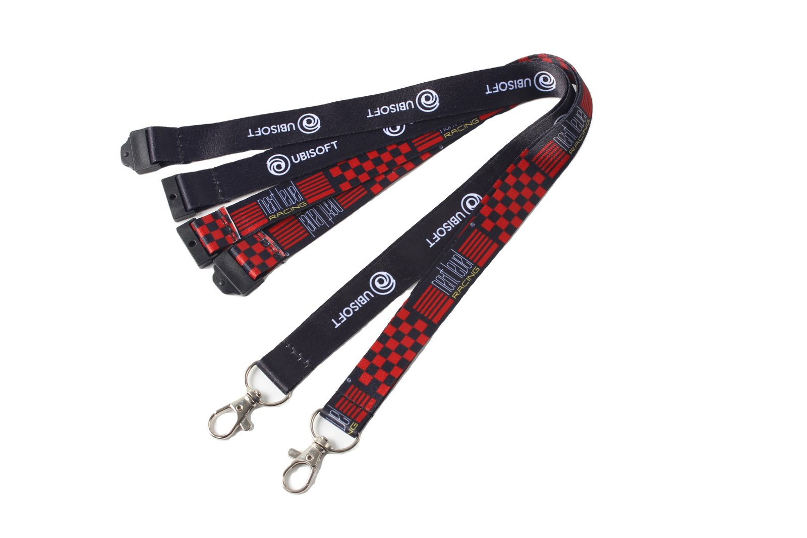 Custom Eco-Friendly Water Resistant Polyester Sublimation Lanyards with Hook and Logo Low Minimum Order for Promotions