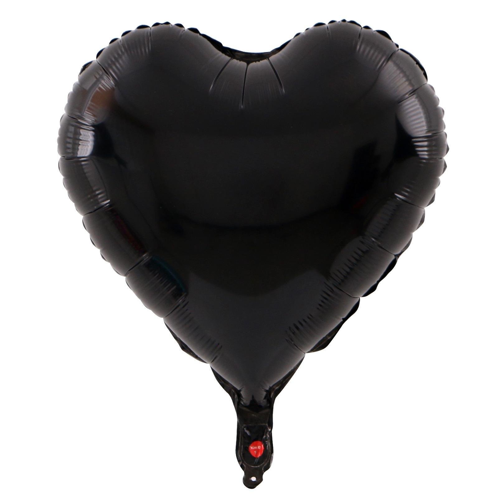 18 Inch Heart Shaped Light Board Aluminum Foil Balloon Wedding Party Romantic Valentine Decoration Supplies Wholesale