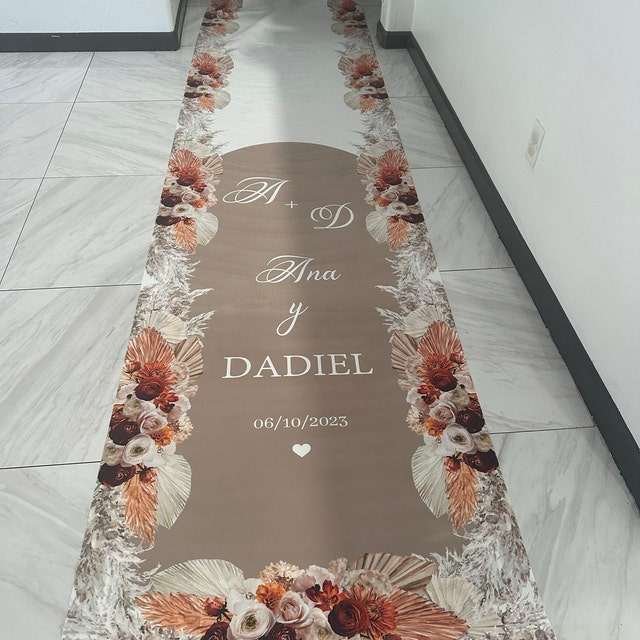 Self Adhesive Vinyl Floor Decals Non-slip Decoration Wedding Dance Floor Tiles Sticker
