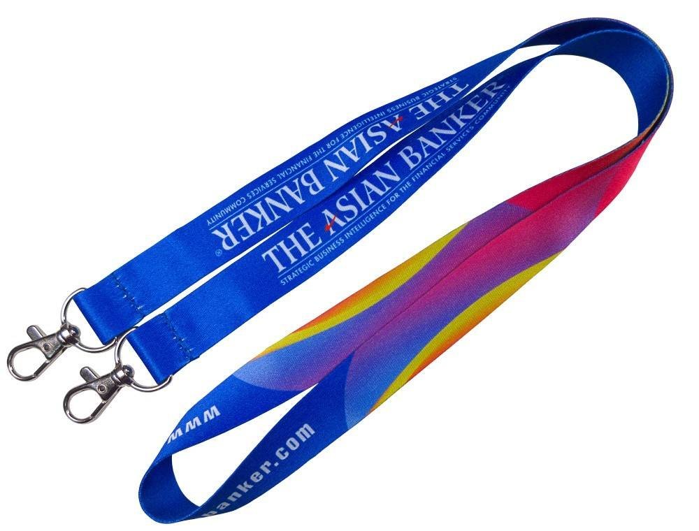 Custom Logo Neck Lanyard with ID Card Holder Polyester Material Digital Printing Eco-Friendly & Customizable