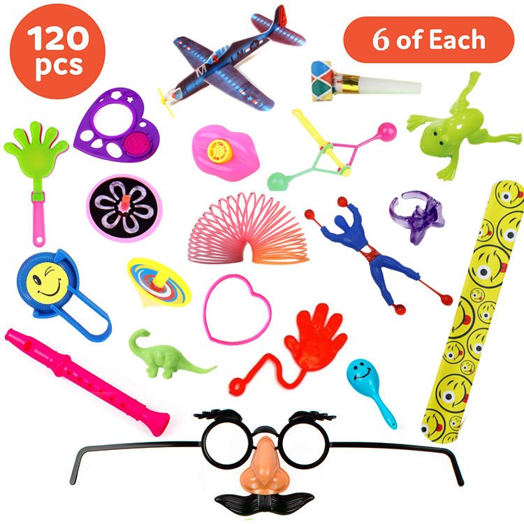 Hot Selling Plastic Certified Kids Birthday Party Supplies Carnival Prizes Pinata Filler Party Favors Toys Assortment