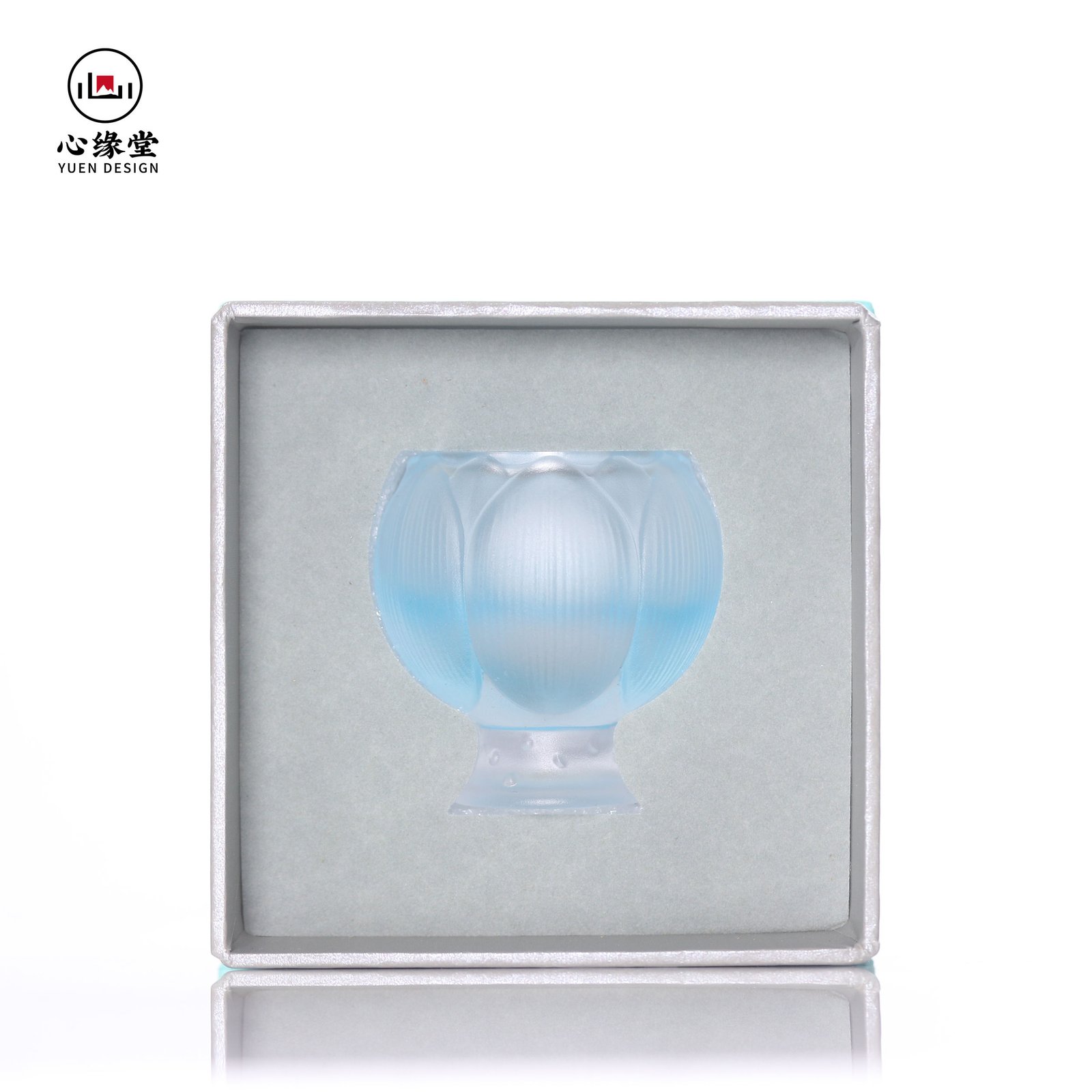 Hot Sale Luxury Handmade Crystal Glass Lotus Flower Theme Other Handicraft for Twelve FloraDeity July Lotus