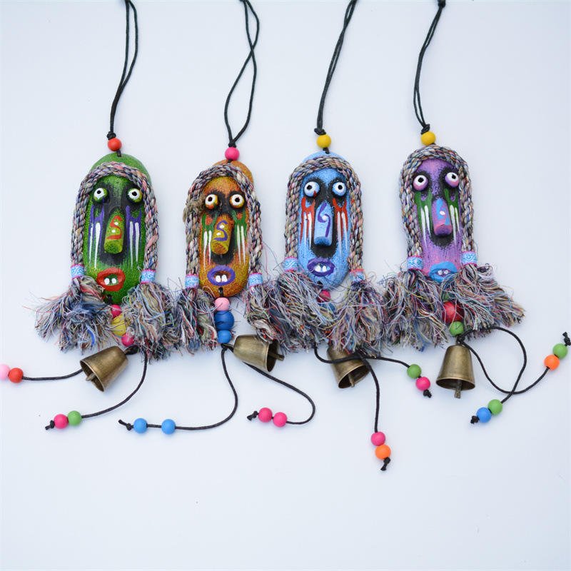 Shima Wholesale Lijiang Handcrafted Gourd, Linen, Dongba Wooden Puppet Pendants, Ornaments Decorative Items