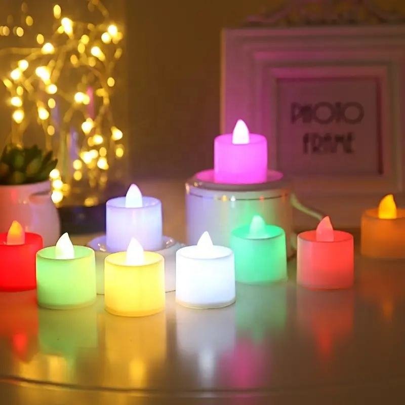 LED Candle Holders & Lanterns-Battery Operated Indoor Decoration for Home Wedding Birthday Ramadan Graduation Festive Events