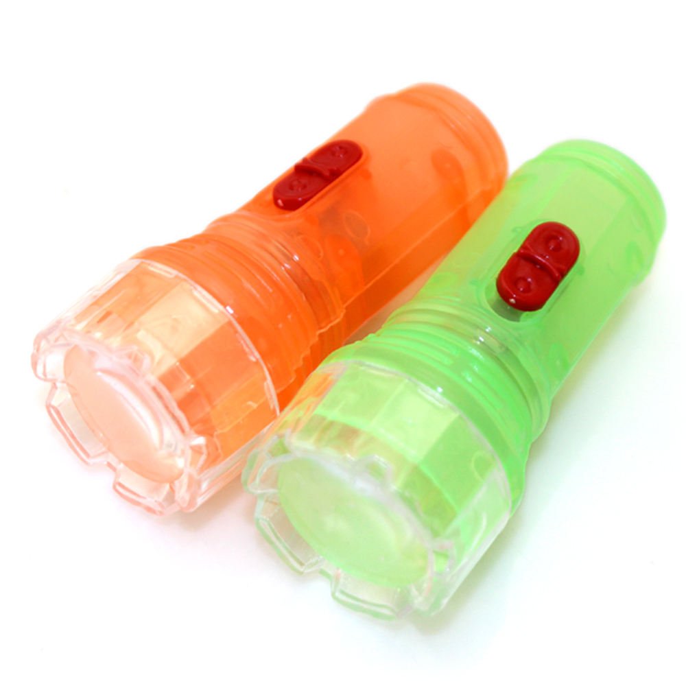 Plastic Mini Flashlight Candy Promotion Toys