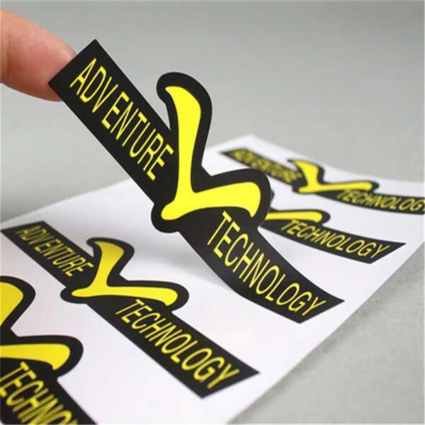 Custom Removable Tear Resistant Waterproof Eco-friendly Anti-UV Matte Lamination Die Cut Vinyl Adhesive Sticker Decoration CMYK