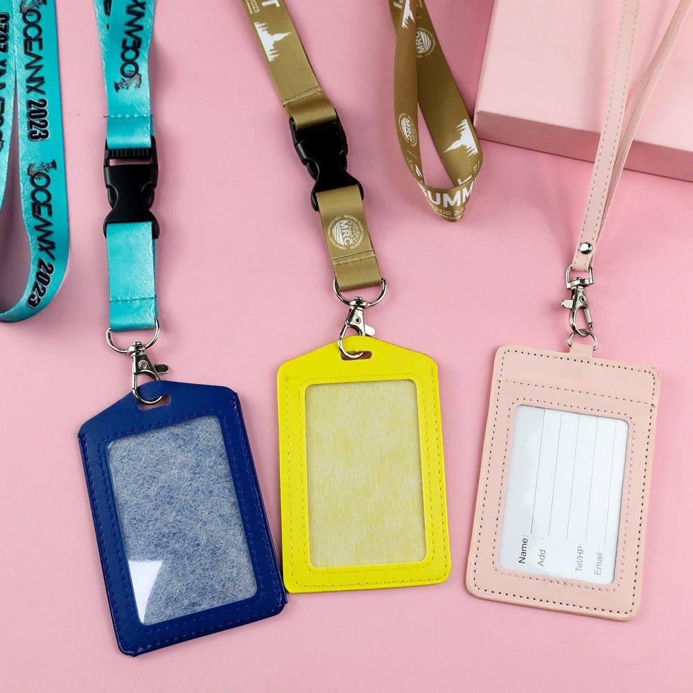 Customised Promotional Screen Printed Neck Lanyards Printing Custom logo Sublimation Polyester Anime Lanyard with logo Custom