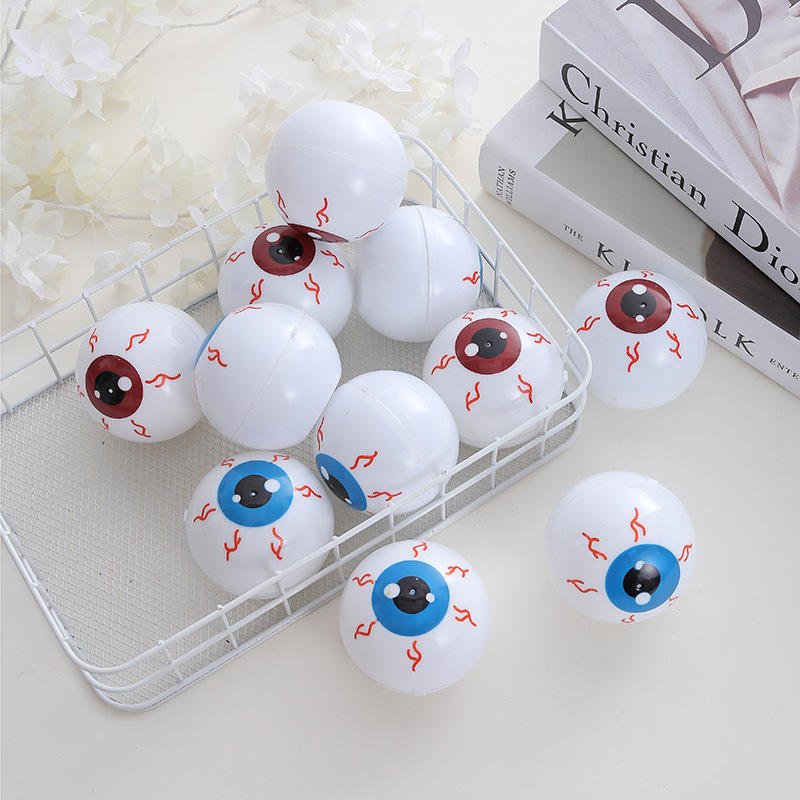 PARTYMENT Wholesale Halloween Easter Plastic Jumping Eyeballs Novelty Toys for Party Decorations Treats Box Prank Gifts
