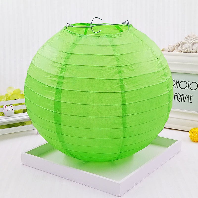 Customized Handmade Different Sizes Craft Hanging Paper Lanterns for Wedding Decoration