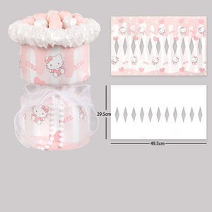 Handmade DIY Children's Day Gift Bouquets and Shaped Pieces Candy Gift Wrapping Paper for Kids' Festivities