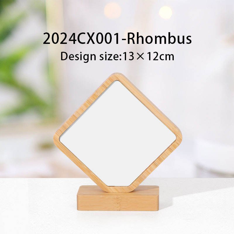 Custom Photo Frame Bamboo Wood Box Environmentally Friendly Wooden Customized Logo for Creative & Cultural Collectible Artifacts