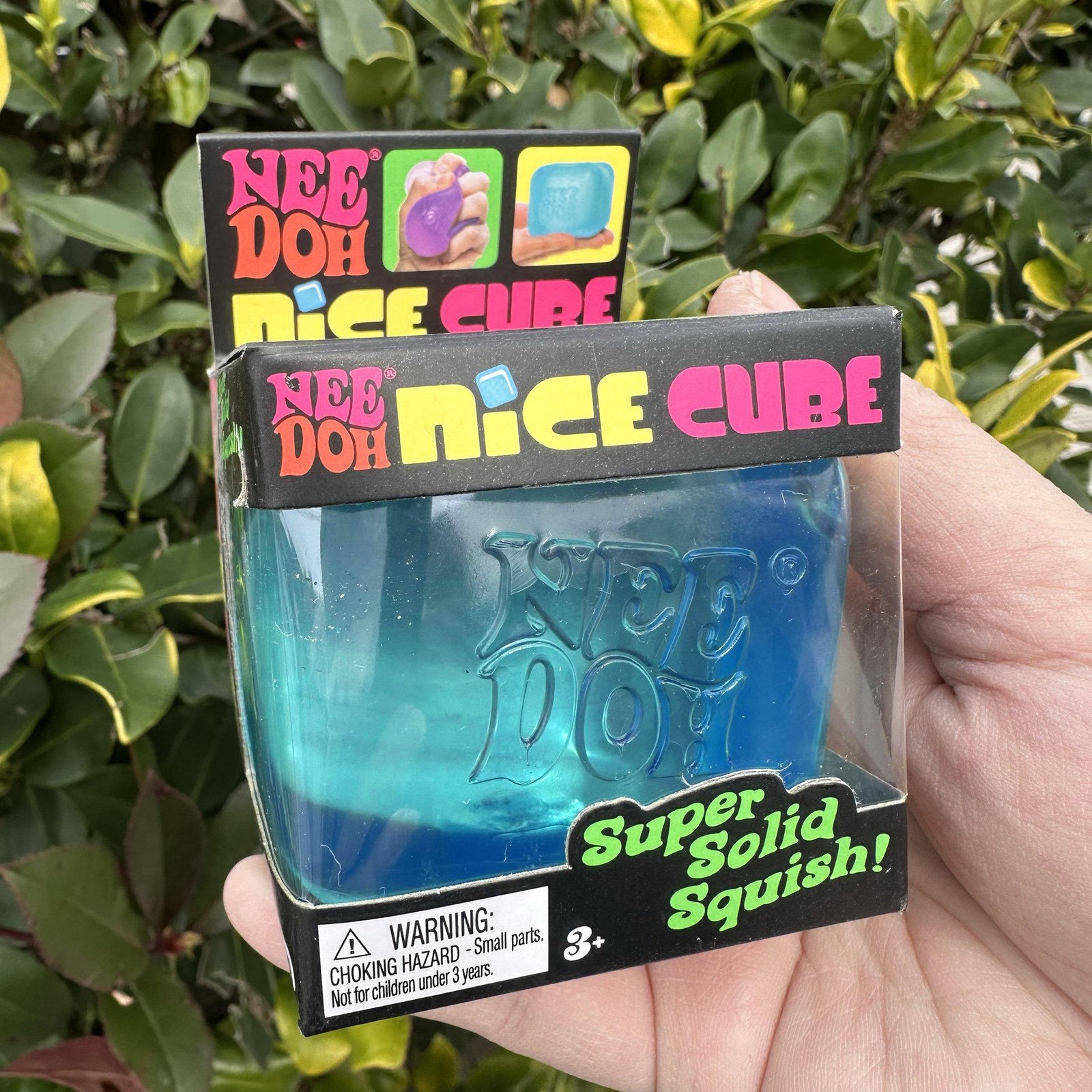 Schylling Needoh Nice Cube Sensory Squeeze Squishy Toys Decompression Square Decompression Vent Fidget Toys Promotional Toy