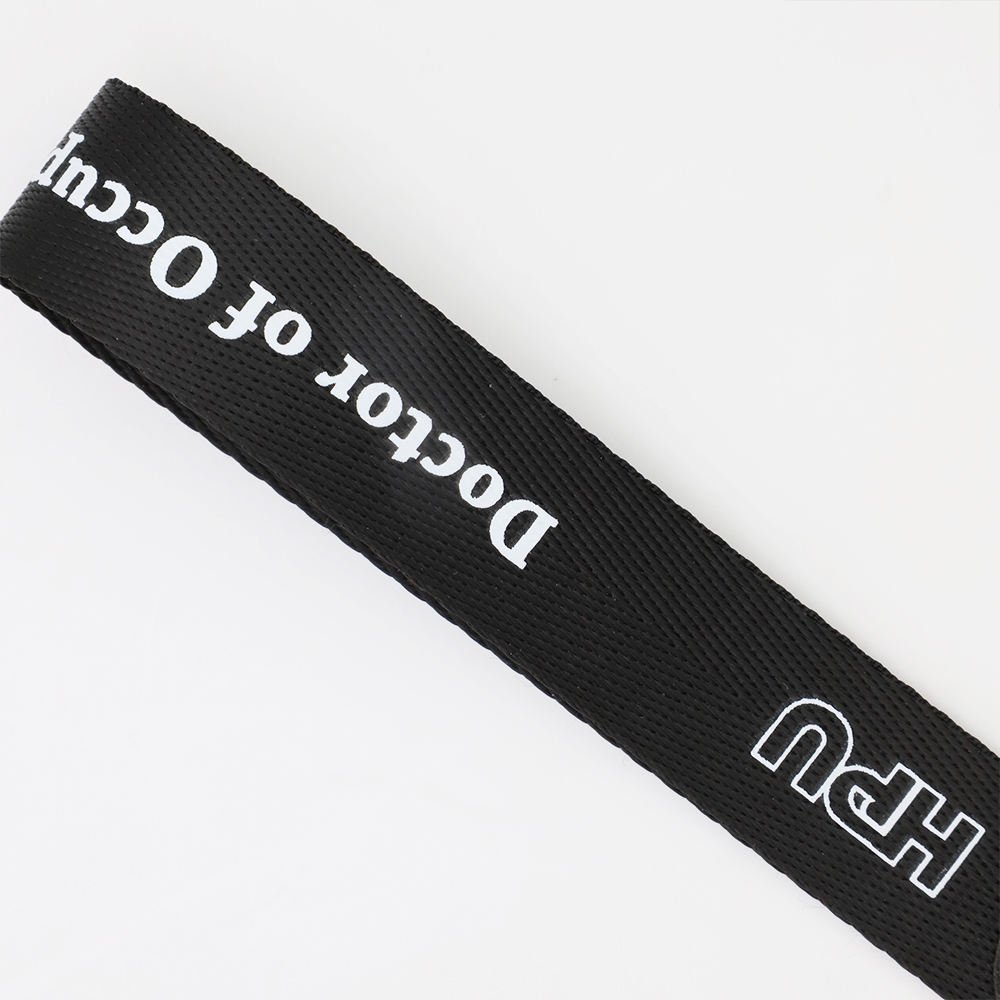 Customize Motorcycle Polyester Wrist Lanyards Tactical Webbing Key Ring Holder Strap Keychain Clip for Promotion