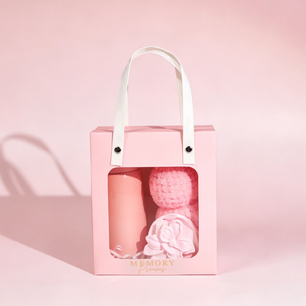 Promotional and Business Gifts Sets in Stock Can Add Logo Quality Christmas Giveaway Lovers Valentine Gift Set for Ladies