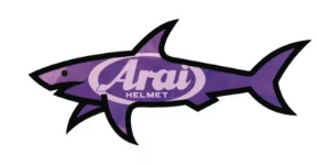 2025 3D Paul Shark Sticker logo Waterproof Cartoon Decoration Sticker Wholesale Inventory Sticker