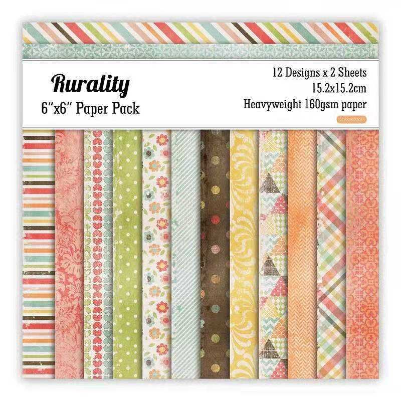 Scrapbook DIY Album Paper Decorative Single -sided Scrapbooking Craft Paper Origami Card Making for Art Supplies