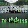 10pcs Glow-in-the-Dark Tree Elves | Luminous Resin Ghost Figures for Garden, DIY Terrarium Crafts, Halloween Outdoor Decorations