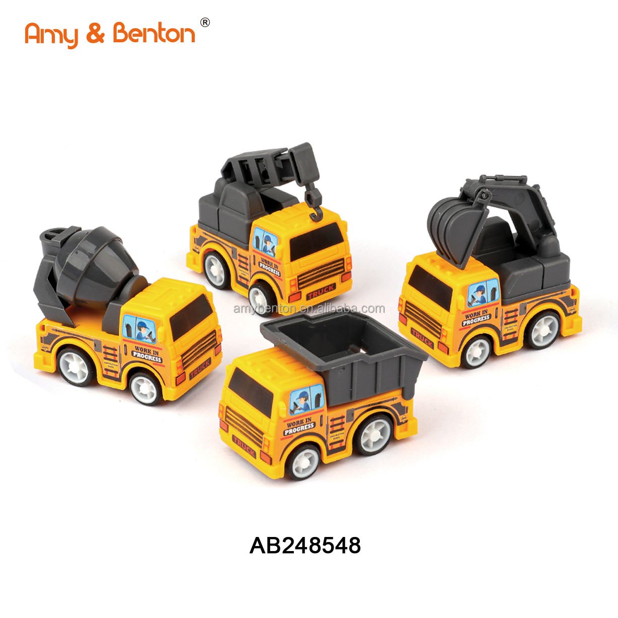 Pull Back Car Toys Children Small Police Car Mini Pull Back Vehicles Party Favors Manufacturers Promotional Kids Pull Back Toys