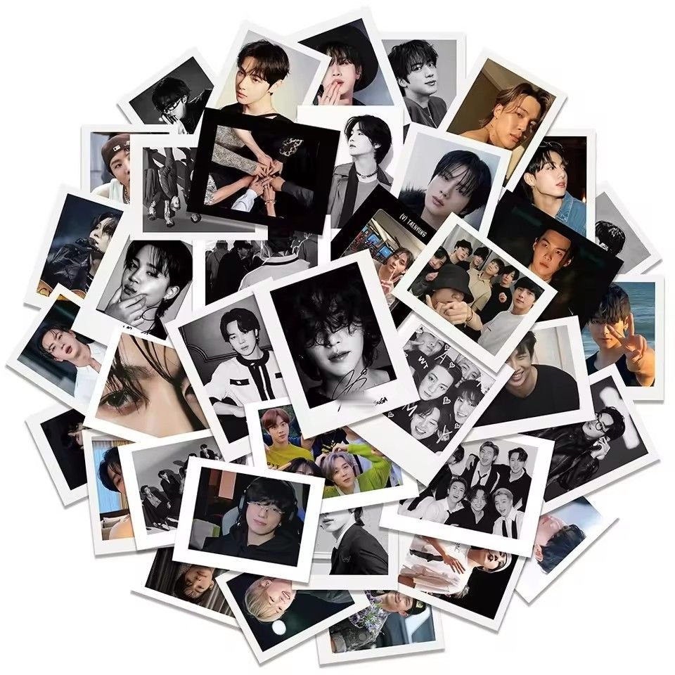 Wholesale KPOP Idol Group 50pcs/set Bangtan Boys 2026 INS Decorative Luggage Paper Sticker