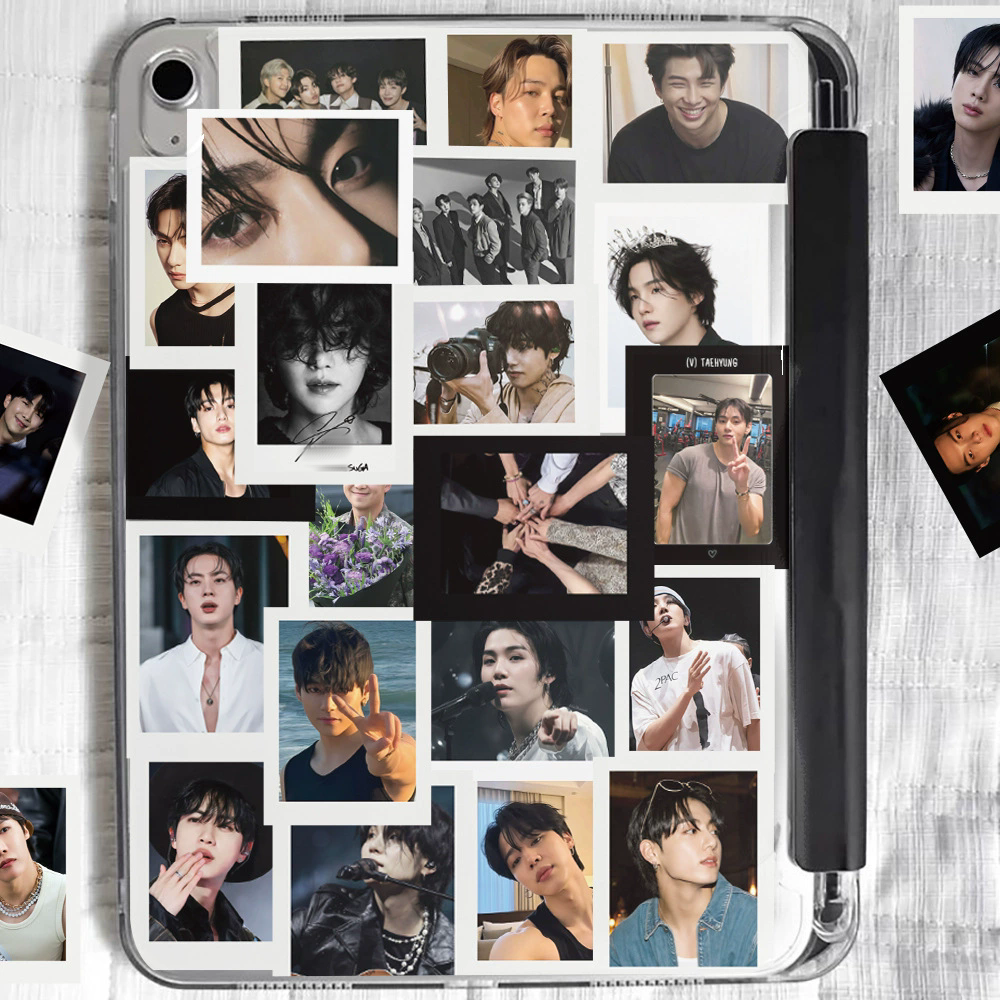 Wholesale KPOP Idol Group 50pcs/set Bangtan Boys 2026 INS Decorative Luggage Paper Sticker