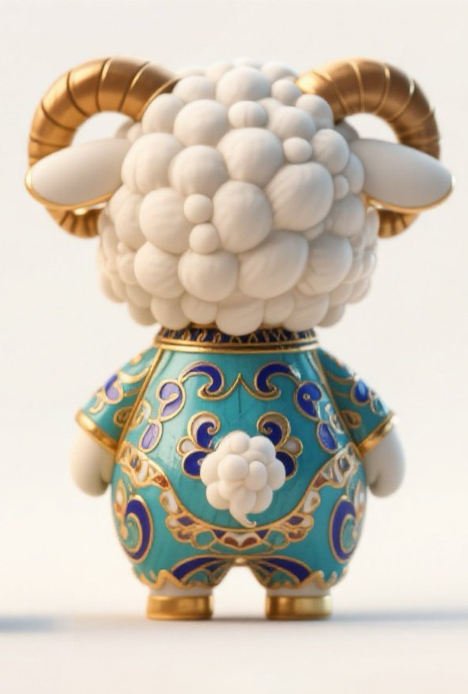 Intangible Cultural Heritage Creative Product Cloisonne Goat
