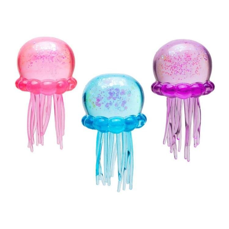 Schylling Needoh Nice Jellyfish Sensory Squeeze Squishy Toys Decompression Pinch Music Decompression Vent Toys Promotional Toy