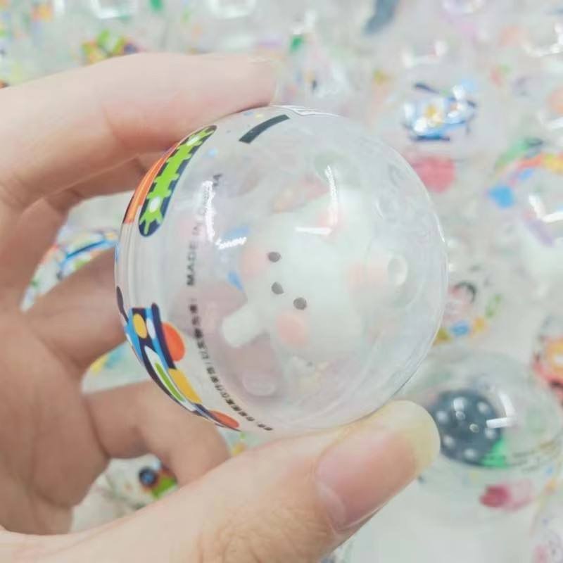 Mini 50mm PP Plastic Capsule Doll Ball Promotional Toy Cheap for Vending Machine