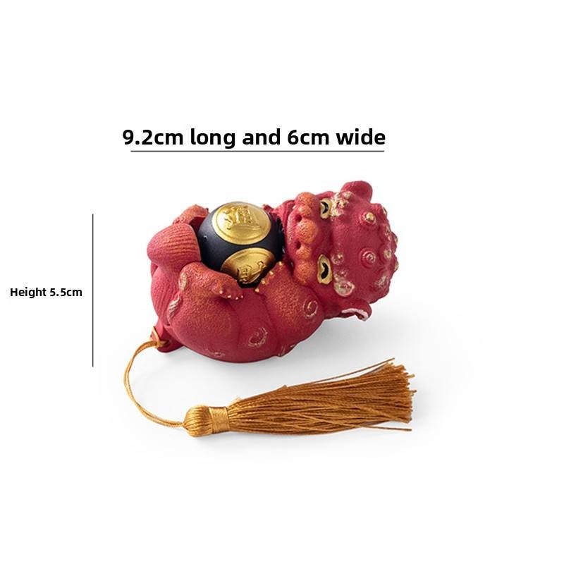 Creative Chinese-style Cultural Creative Gift Set Hand-played Artificial Stone Ornaments Symbolic Meaning Birthday Presents Made