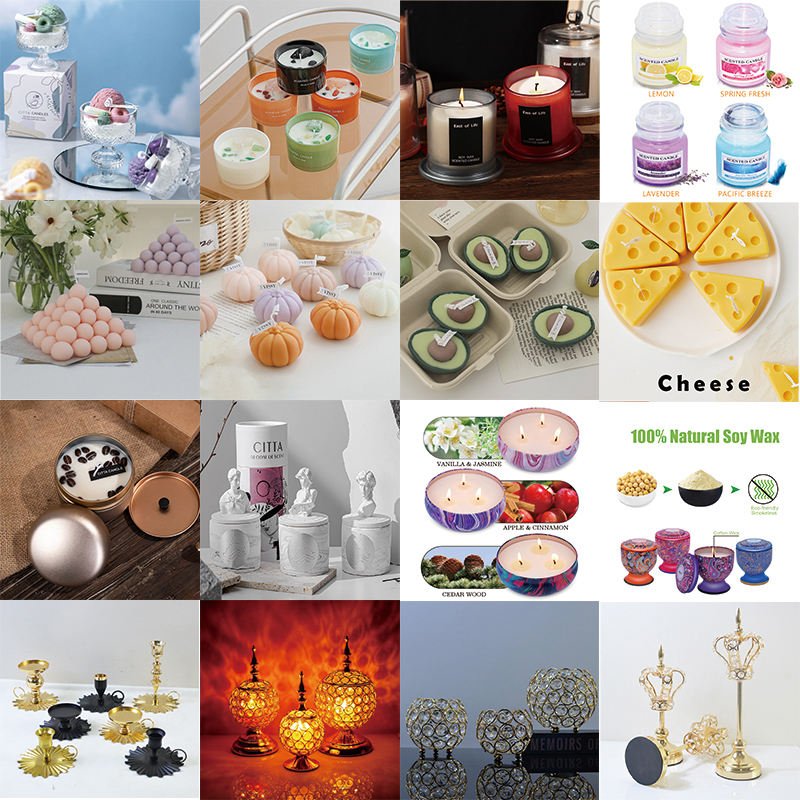 Wholesale Aromatherapy Festival Luxury Set Glass Bottle Reed Diffuser Soy Scented Candle Gift Box Set