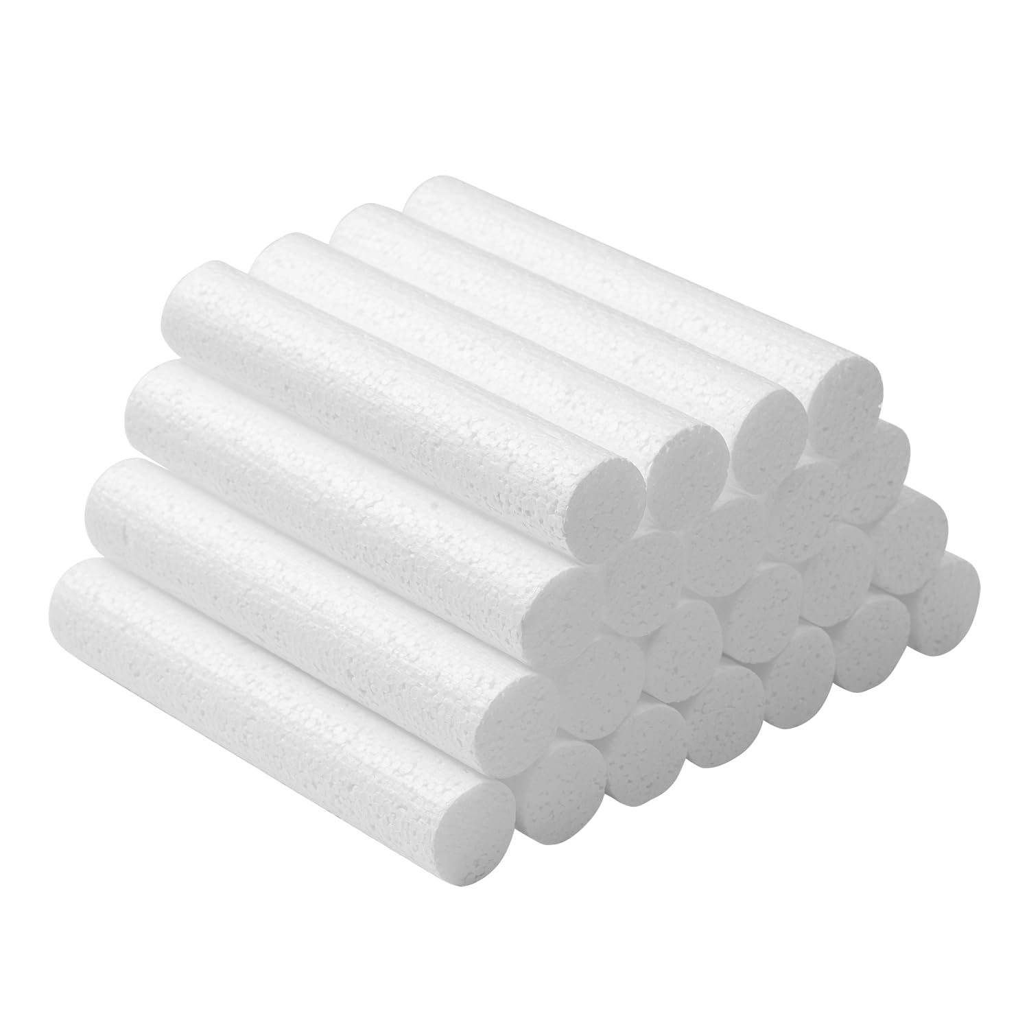 Dense Polystyrene Foam Cylinders Craft Pieces for Floral Foam Arrangements DIY Craft Projects