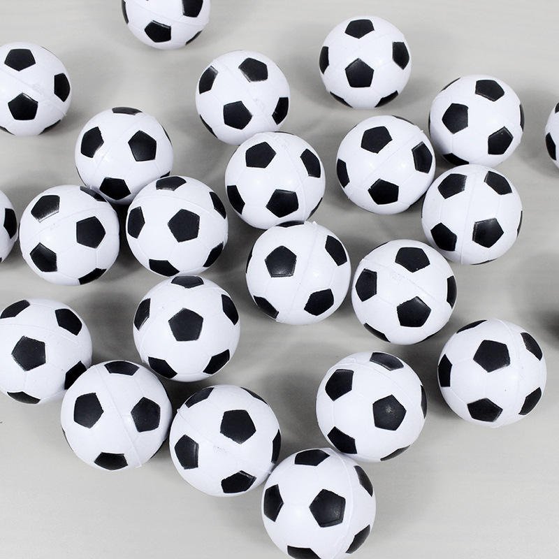 BSBH Promotional Gifts Custom Logo Mini Size Set Football Stress Ball Pu Foam Anti Stress Ball Relief Toy