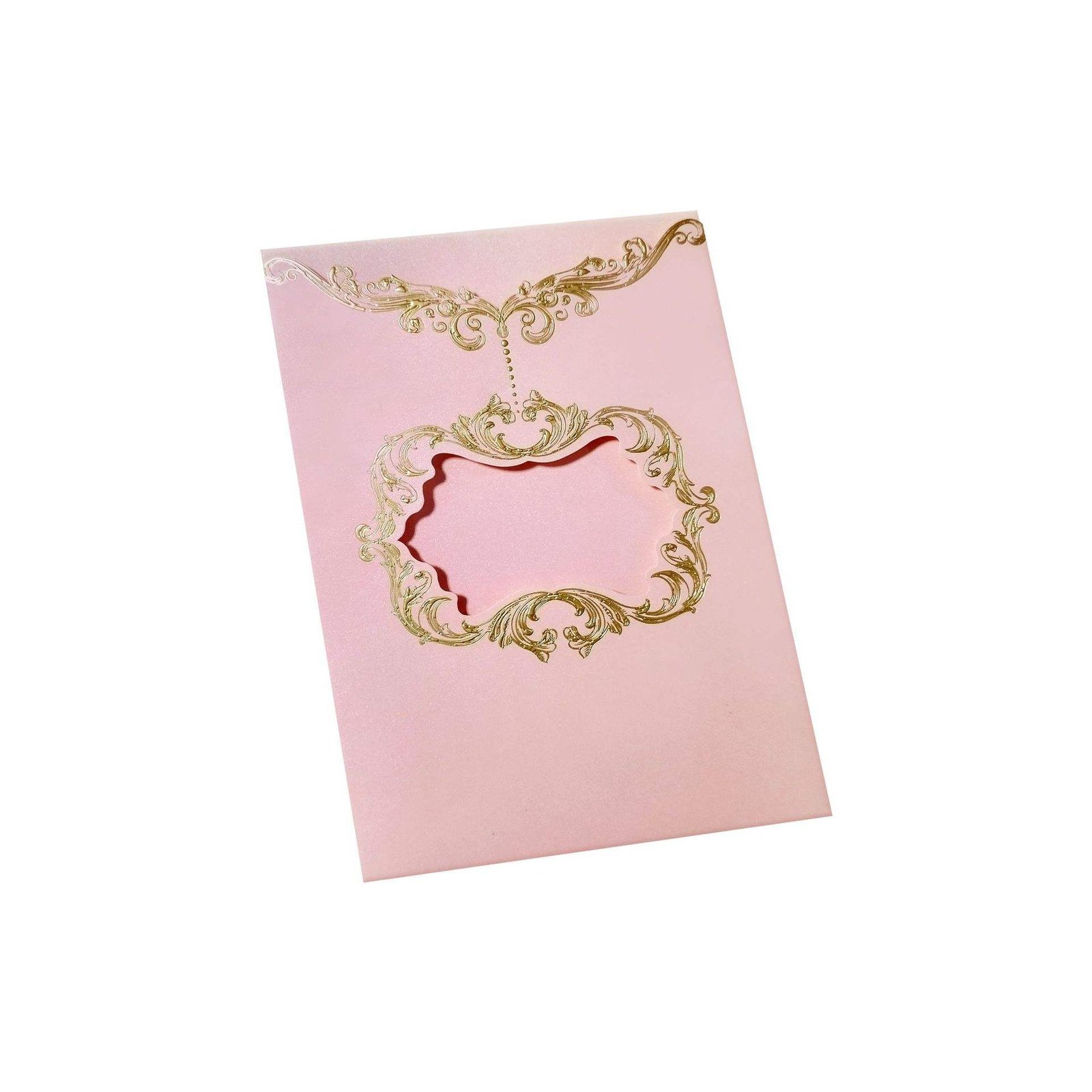 High Quality Custom Cardboard Wedding Invites with Laser-Cut Design Premium Offset Paper Envelopes Global Card